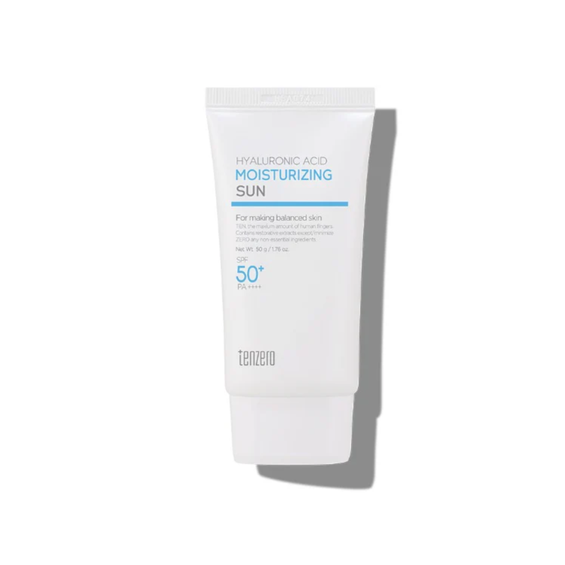 Tenzero Hyaluronic Acid Moisturizing Sunscreen Cream, SPF50+  50ml
