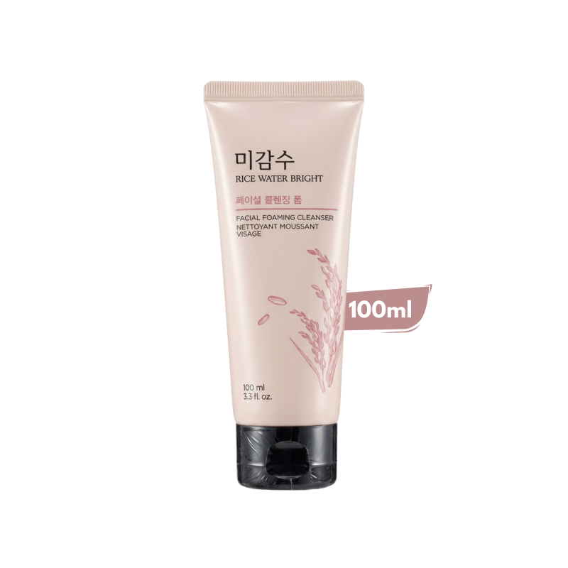 The Face Shop Rice Water Bright Cleansing Foam 100ml