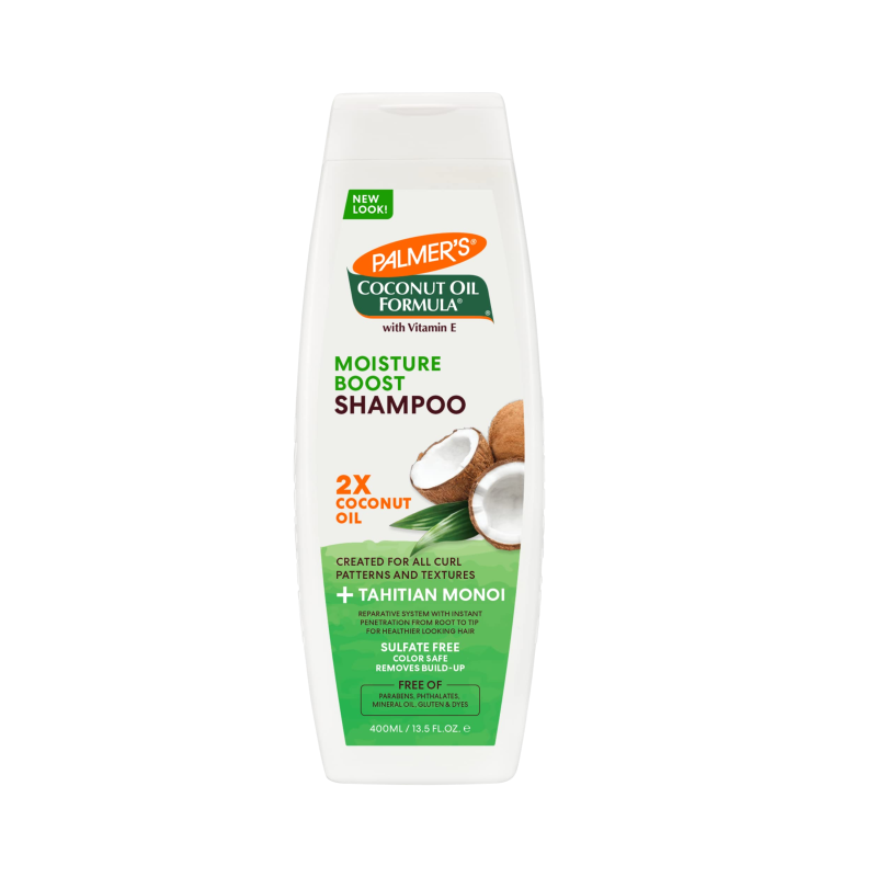 Palmer's Coconut Oil Formula Moisture Boost Sulfate Free and Colour Safe Shampoo 400ml
