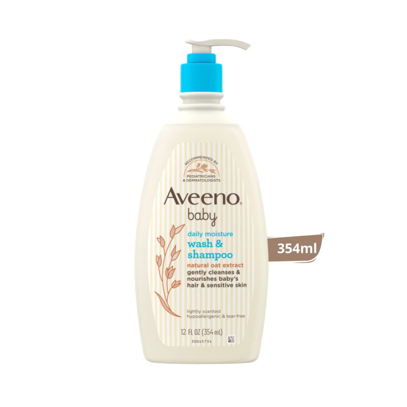 Aveeno Baby Daily Wash & Shampoo 354ml