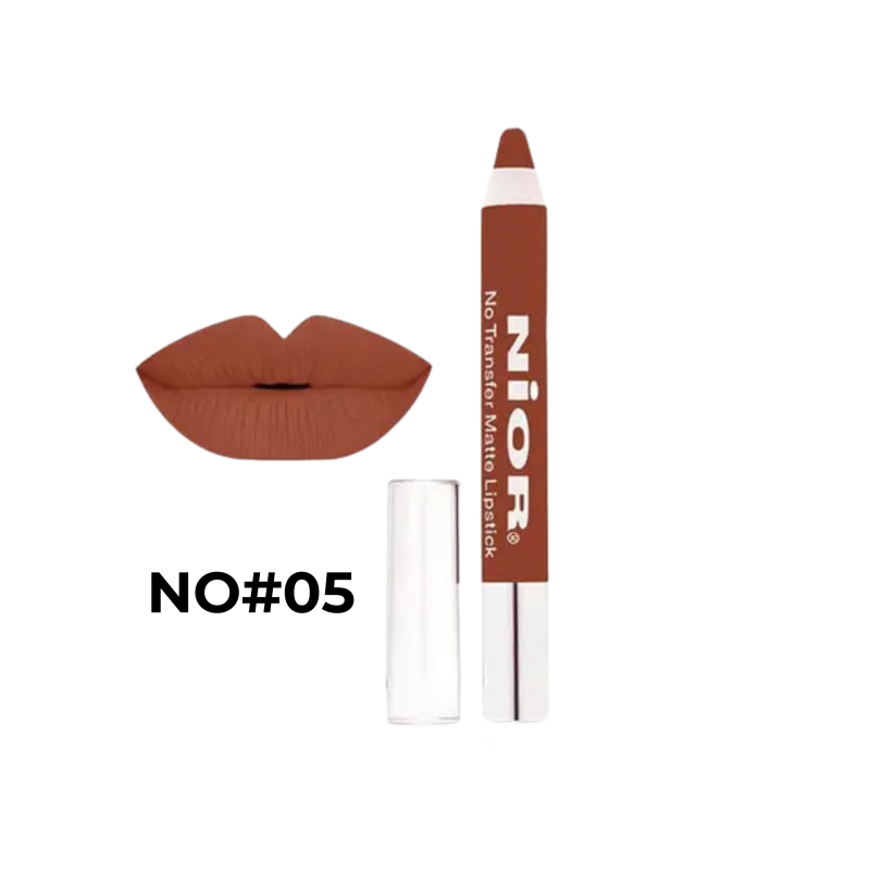NIOR No Transfer Matte Lipstick Pencil 05 2.8g