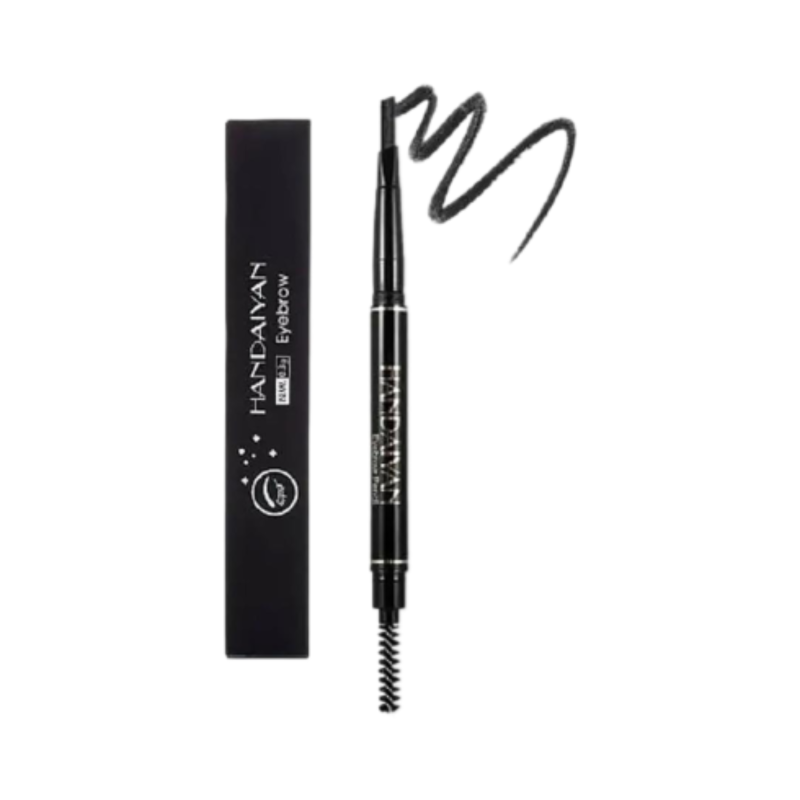 HANDAIYAN Eyebrow Tattoo Pencil Brush Double Ended Microblading Lasting Fine Sketch Tint Liquid Eyeb