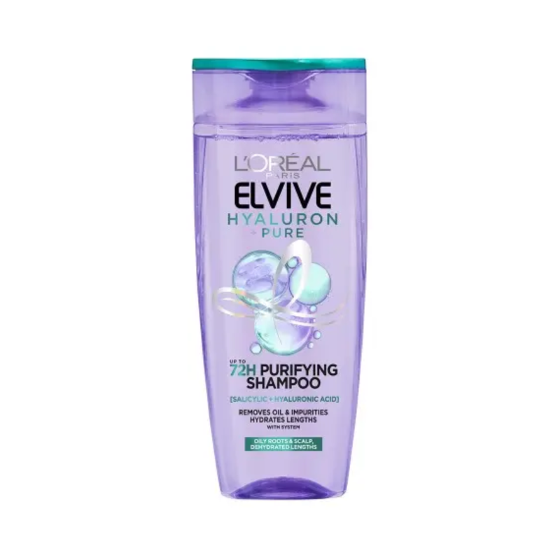 Loreal Elvive Hyaluron Pure Shampoo 400 Ml