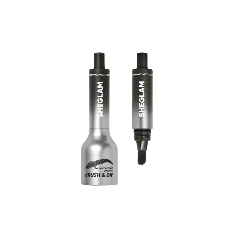 SHEGLAM Brow-fection Angled Brush & Dip-Charcoal